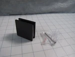 Us Horizons C-GTW1P-OB 2" Square Wall Mount Glass Clip Oil Rubbed Bronze New. Fixed Price $11.69.