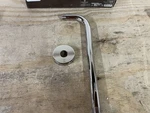 Signature Hardware SHRSA123PN 12" Wall-mount Rain Shower Arm/flange *read*. Fixed Price $34.99.