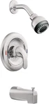 Moen Adler Posi-temp Tub & Shower Faucet Chrome Single Handle W/valve L82694. Fixed Price $59.95.