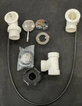 Kohler Cable Bath Drain Polished Chrome Clearflo 1496800-CP J1. Fixed Price $47.99.