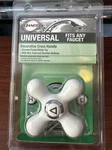 Danco 46004 Universal Faucet Handle Decorative Cross H/c Buttons Any. Fixed Price $19.99.