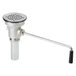 Elkay LK24RT Nickel/chrome 3-1/2" Drain Opening With Flange. Fixed Price $54.95.