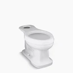 Kohler White Bancroft Elongated Toilet Bowl W/ Concealed Trapway K-4067-0. Fixed Price $99.00.
