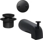 CO531-62 5-1/ Front Diverter Tub Spout With Tip-toe Drain And. Fixed Price $20.28.