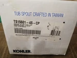 Kohler K-TS15601-4S-CP Coralais Rite-temp Bath & Shower Trim Kit Polished Chrome. Fixed Price $112.09.