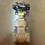 Matco-norca 1-1/2 Gate Valve. 514T07 Brass. New, Unused.. Fixed Price $40.00.