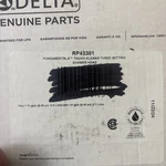 New Delta RP43381 Touch Clean Setting Showerhead Chrome Finnish. Fixed Price $49.99.