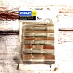 Kobalt Pc Double Sided Valve Socket Wrench Set. Model #58720. Manufacture Seal. Fixed Price $25.00.