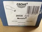 Grohe 28535AV0 Movario 6" Shower Arm Satin Nickel 197731. Fixed Price $63.00.