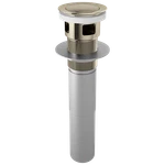 Delta RP81628PN Brizo Push Button Pop-up Drain Overflow 1/8. Fixed Price $178.09.