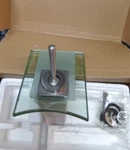 Novatto Monroe Brushed Nickel And Clear Glass Single-lever. Fixed Price $81.78.