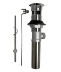 Kohler Chrome-polished Bathroom Sink Drain Assembly For K-12182-CP Faucet Set. Fixed Price $100.00.