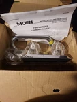 Moen Model 4975 Two-handle High Arc Laundry Or Bathroom Faucet, Chrome By. Fixed Price $40.00.