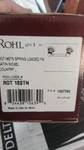 Rohl ROT18STN Country Bath Double Post Toilet Paper Holder With Lift Arm, Satin. Fixed Price $209.99.