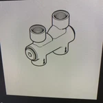 Dornbracht Remote Pressure Balanced Valve 3591497090. Fixed Price $149.00.