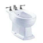 Toto Clayton 1-PIECE Elongated Vertical Spray Bidet Cotton, No Faucet BT784B#01. Fixed Price $829.99.
