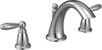 Moen T4943 Brantford Chrome 2-HANDLE Low Arc Roman Tub Faucet Trim New. Fixed Price $78.99.