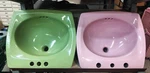 Kohler Castelle 21 X 19 Bathroom Sink Stunning Fresh Green! Nos!. Fixed Price $349.00.