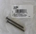 Moen 163BN - Shower Trim Screws, Pack With 2 Brushed Nickel. Fixed Price $12.74.