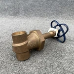 Nibco NJ1M00C S-134 1-1/2 Bronze Solder Gate Valve Rising Stem Union Bonnet. Fixed Price $179.99.