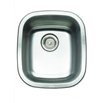 Mirabelle MIRUC1517 14-1/2" Single Basin Stainless Steel Bar Sink. Fixed Price $119.50.