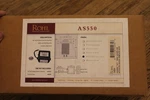 Rohl AS550IB Waste Disposal Control Box With Air Switch Button, Italian Brass. Fixed Price $224.99.