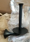 Kohler K-27064-BL Occasion Vertical Toilet Paper Holder Bathroom Matte Black. Fixed Price $135.00.