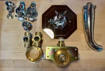 Luxury Perrin & Rowe Edwardian Polished Chrome Valve + Trim Bundle (set). Fixed Price $675.00.