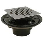 Jones Stephens D50334 2X3 Abs Shwr Floor Drn W/ Sq Strn Cp. Fixed Price $64.53.