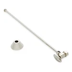 Lot Of Signature Hardware Toilet Supply Kit 5/8" Od X 3/8" Angle Stop #SH251PN. Fixed Price $50.00.