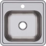 Elkay D115151 Dayton Single Bowl Drop-in Stainless Steel Bar Sink Only. Fixed Price $97.16.