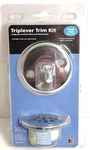 Triplever Bathtub Trim Kit Drain Polished Chrome New Keeney K826-65PC. Fixed Price $12.97.