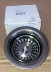Whitehaus Pewter WH202-P 3-1/2" Waste Disposer Trim Matching Basket Strainer. Fixed Price $44.56.