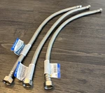 Proflo PFX146324 Stainless Braided Faucet Lines 3/8" 1/2" 20" Lot. Fixed Price $29.95.