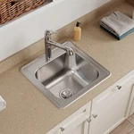 Elkay ESE2020101 Celebrity Stainless Steel 1-HOLE Single Bowl Laundry Sink. Fixed Price $293.30.