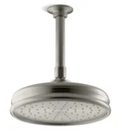 Kohler Traditional K-13692-BN Rainfall Shower Head Round Brushed Nickel Box. Fixed Price $340.10.