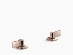 Kohler #77974-4-RGD Components Lever Handle Set/vibrant Polished Rose Gold *nos*. Fixed Price $200.00.
