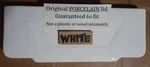 White 20.75 X 8.25 Kohler K4547 K4724 Toilet Tank Commode Lid Cover Not 4550!. Fixed Price $78.00.