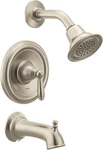 Moen Brantford T2153BN 1-HANDLE Posi-temp Tub & Shower Faucet Brushed Nickel. Fixed Price $84.99.