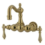 Kingston Brass CC1001T Vintage Wall Mounted Clawfoot Tub Filler -. Fixed Price $415.97.