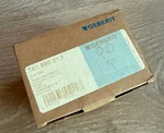 Geberit 151.550.21.1 Molded Plastic - Polished Chrome Tub Overflow Trim Kit. Fixed Price $37.50.