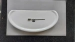 Kohler 89970 Toilet Tank Lid, White, Very Minor Flaws, With Push Lever.. Fixed Price $79.00.