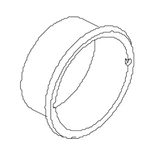 New Kohler Purist Collar K-87118-BN, Vibrant Brushed Nickel M2. Fixed Price $44.00.