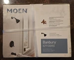 Moen 82910BRB Banbury 1-SPRAY Tub And Shower Faucet In Mediterranean Bronze. Fixed Price $89.79.