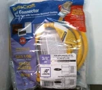 Brasscraft CSSD45E-60 1/2" Mip Efv X Fip 60" Safety Gas Connector, Fs. Fixed Price $24.49.