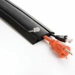 Wire 3 Channel Cord Concealer & Cover, 5-FT Black (UTW-CP501-BK). Fixed Price $19.97.