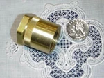 Dixon DGH7C Brass Quick-connect Fitting, Garden Hose Female Coupler, 200 Psi New. Fixed Price $7.95.