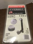 Everbilt Easy Touch Bath Drain 1-1/2 In. Sch. 40 Black Abs Chrome Trim. Fixed Price $18.00.