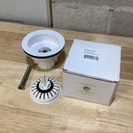 Whitehaus RNW50-WH 3.5" Basket Strainer For Fireclay Sinks. Fixed Price $38.99.