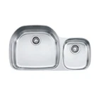 Franke PRX120 Rh Double Bowl Undermount Kitchen Sink 35 5/8''X20 1/2''. Fixed Price $385.00.